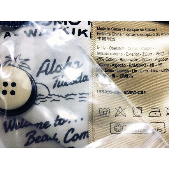 Scotch & Soda Mens Black Pink Tropical Mid Length Beach Board Shorts Sz 36 New - Picture 7 of 13